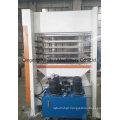 Furniture Short Cycle Laminating Press Production Line/ Wood Hot Press Machine with Film for Door